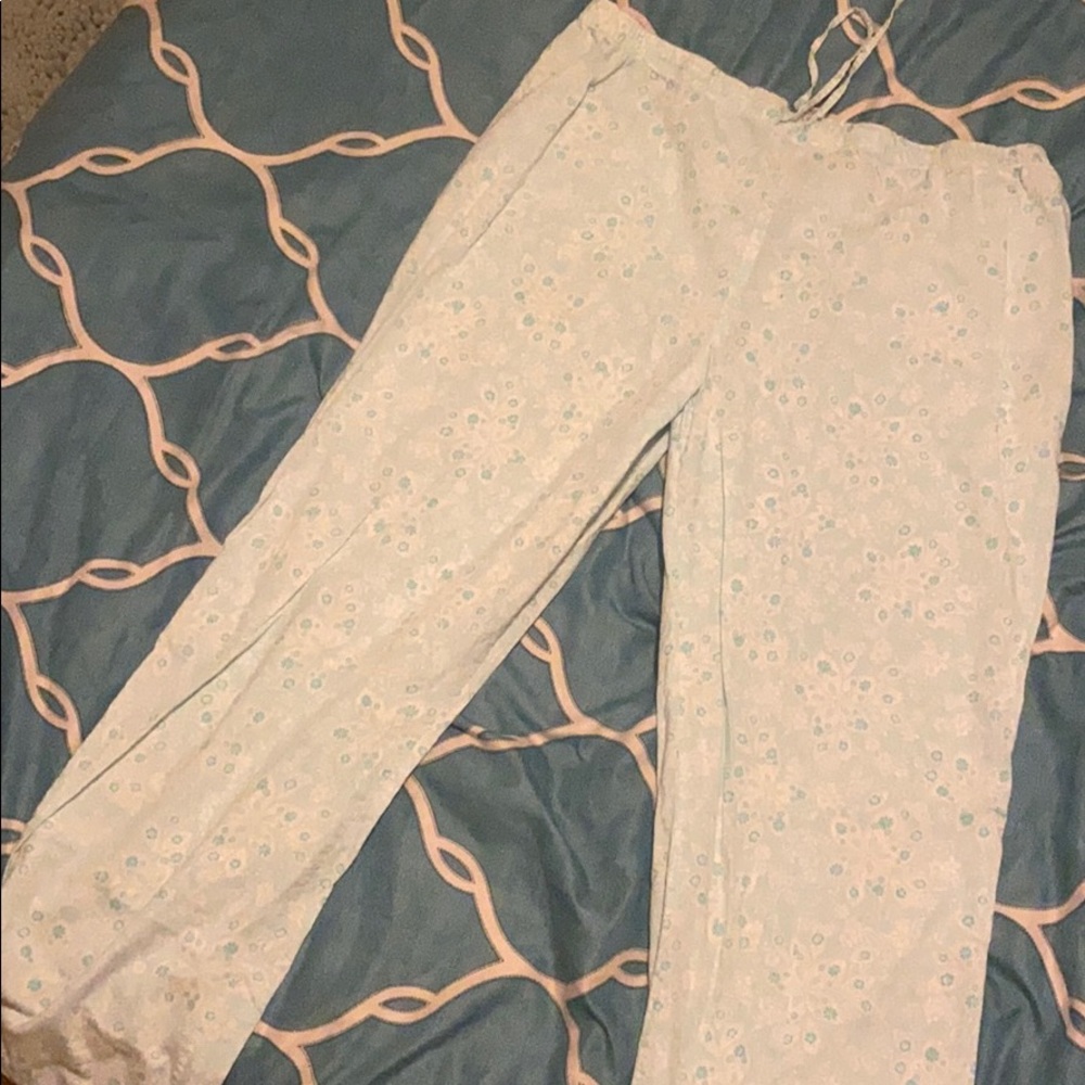 Mint green pj bottoms